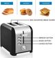 Kenmore® 2 Slice Black and Stainless Steel Toaster-4