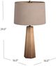 Bassett Mirror Marsham Brushed Gold Table Lamp-3