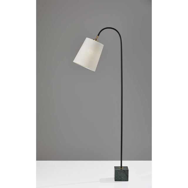 Adesso® Hanover Black Floor Lamp-2
