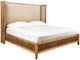 Furniture Classics Kimberly Beige/Natural King Upholstered Panel Bed-0