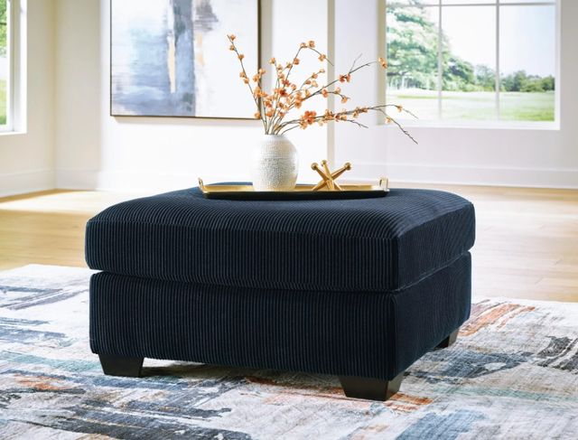 Signature Design by Ashley® SimpleJoy Navy Oversized Accent Ottoman-1