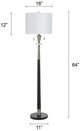 Stylecraft Larson Gold Floor Lamp-2