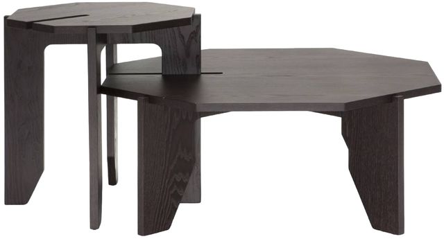 Natuzzi Editions Octopus Brown Ash Multifunction Table-1