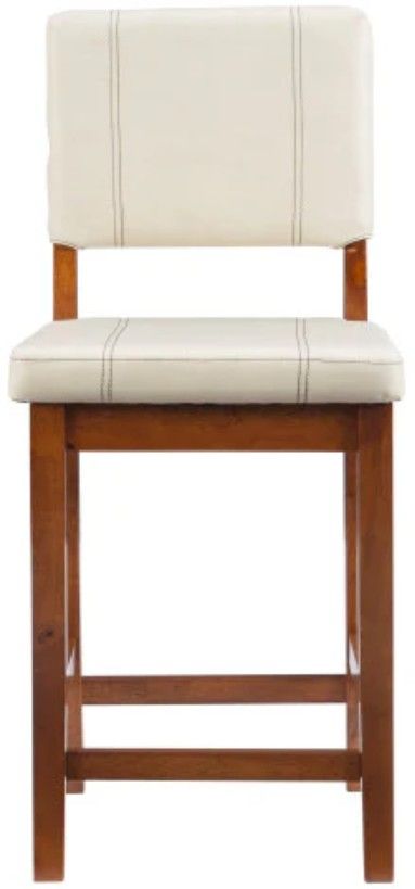 Linon Milano Cream Counter Stool-3