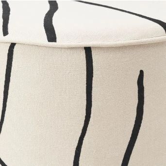 Renwil® Rachelle Cream Accent Stool-2