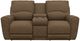 La-Z-Boy® Cassian Suede Manual Reclining Loveseat with Console-1