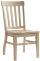 Elements International Lakeview 5-Piece Natural/White Round Dining Set-3