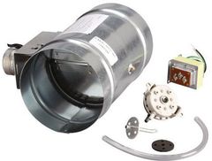 Broan® 10" Universal Automatic Make-Up Air Damper with Pressure Sensor Kit