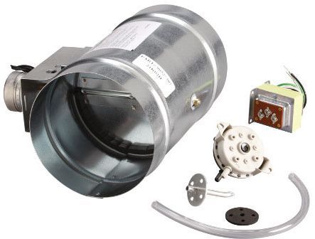Broan® 10" Universal Automatic Make-Up Air Damper with Pressure Sensor Kit-0