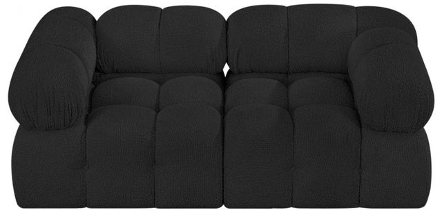 Meridian Furniture Ames 2-Piece Black Sofa-3