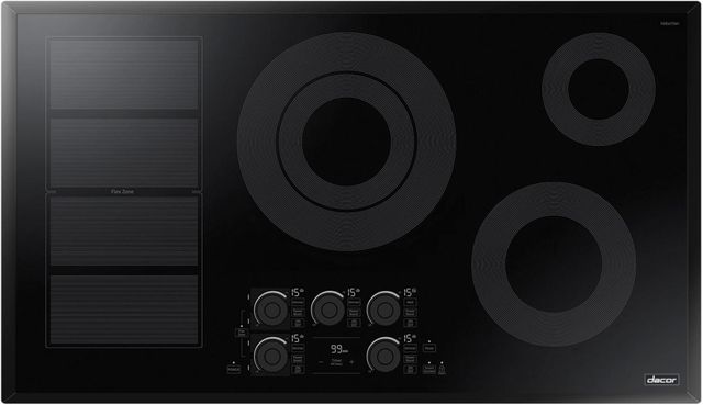 Dacor® Transitional Style Collection 36" Black Frame Induction Cooktop-0