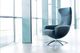 Fjords® Norsk Baloo Petrol Chair with Footstool-2