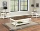 Steve Silver Co.® Joanna 3-Piece Ivory/Mocha Occasional Set-0