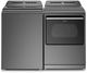 Whirlpool® Chrome Shadow Top Load Wahser & Electric Dryer Laundry Pair-0