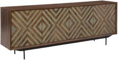Signature Design by Ashley® Dreggan Brown/Gold Accent Cabinet