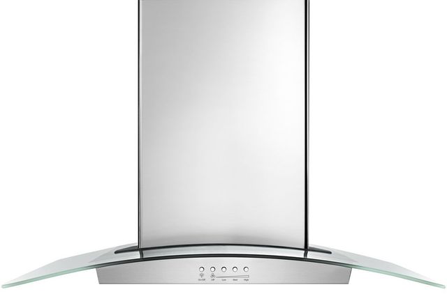 Whirlpool® 36" Glass Island Hood-Stainless Steel-0