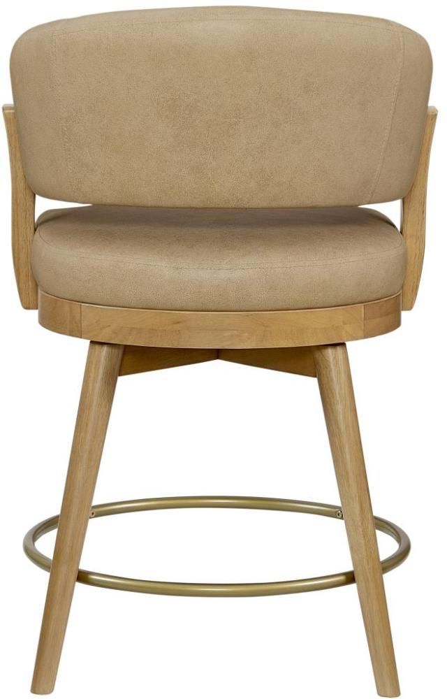 Bernards Tapestry Honeycomb Swivel Counter Stool-3