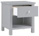 Homelegance® Orion Gray Youth Nightstand-3