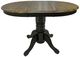 Liberty Furniture Carolina Crossing Antique Honey Gathering Table with Black Base-2