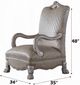 ACME Furniture Dresden Vintage Bone White Accent Chair-2
