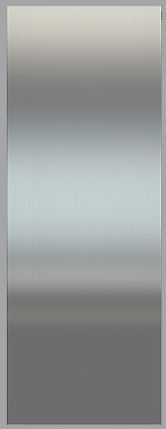 Liebherr Monolith 35.75" Stainless Steel Door Panel-0