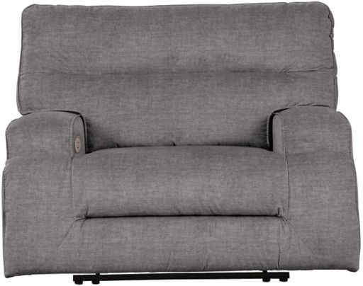 Signature Design by Ashley® Coombs Charcoal Oversized Power Recliner-3