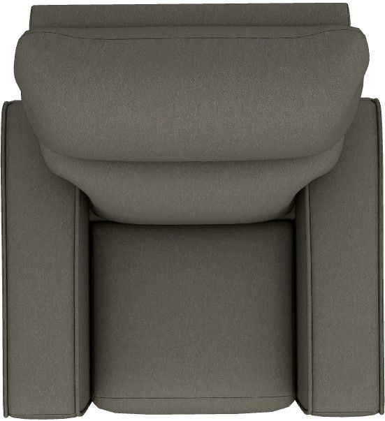 La-Z-Boy® Maddox Smoke Power Wall Recliner with Headrest and Lumbar-4