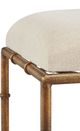 Furniture Classics Anubis Antique Gold/Beige Bench-3