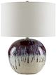 Currey & Company Bessbrook Blue/Off-White Table Lamp-1