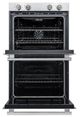 FORNO® Vomero 30" Stainless Steel Double Electric Wall Oven-1