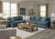 Behold™ Home Becker 2-Piece Navy L-Shaped Sectional-1
