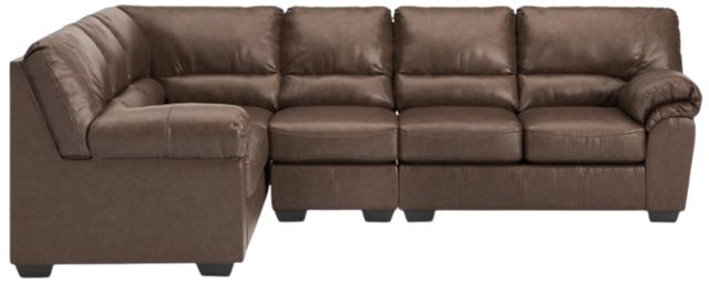 Signature Design by Ashley® WillowBend 3-Piece Umber L-Shape Sectional-1