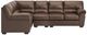 Signature Design by Ashley® WillowBend 3-Piece Umber L-Shape Sectional-1