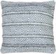 Dovetail Furniture Adir 20"x20" Gray/Ivory Fabric Outdoor Throw Pillow-0