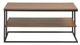 Olliix by 510 Design Monarch Dark Coffee/Black 42" Rectangle Coffee Table-0