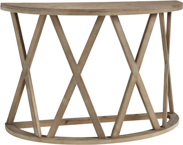 Signature Design by Ashley® Glasslore Light Grayish Brown Sofa Table-0