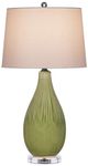 Currey & Company Anjou Clear/Pale Green Table Lamp-1