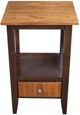 Amish Works Manhattan Brown Tall End Table-1