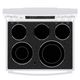 GE® 30" White Freestanding Electric Range-1