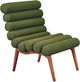 Moe's Home Collection Arlo Dark Green Accent Chair-0