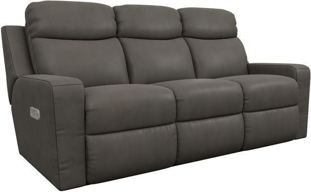 La-Z-Boy® Emmons Pewter Power Reclining Sofa with Headrest-0