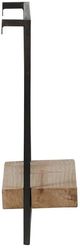 A & B Home Black/Brown Wall Shelf-2