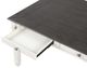 Furniture of America® Pendola Brown Dining Table with Rustic White Base-5