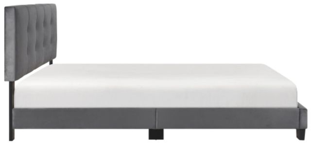 Homelegance® Newberry Dark Gray Queen Platform Bed-3