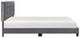 Homelegance® Newberry Dark Gray Queen Platform Bed-3
