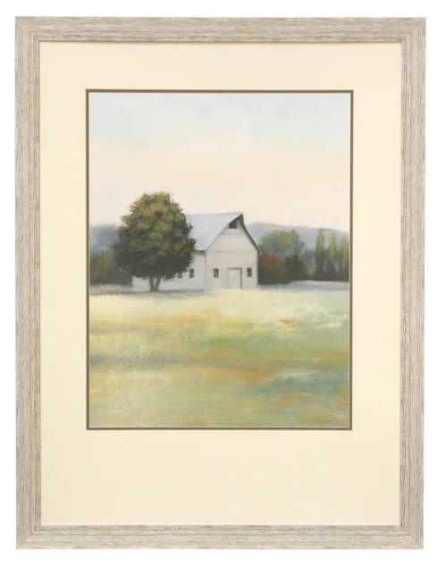 StyleCraft Family Farm Dark Green/Light Green/Off-White Wall Art-0