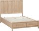 Modus Furniture Dorsey Granola Eastern King Panel Storage Bed-0