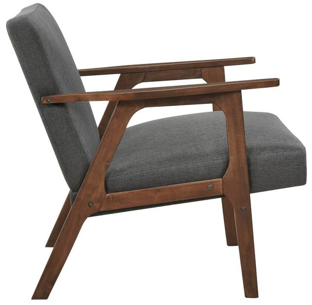 Homelegance® Omara Dark Gray Accent Chair-3