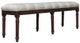 Cottage Creek Furniture Arlington Beige/Pastel Brown Bench-2