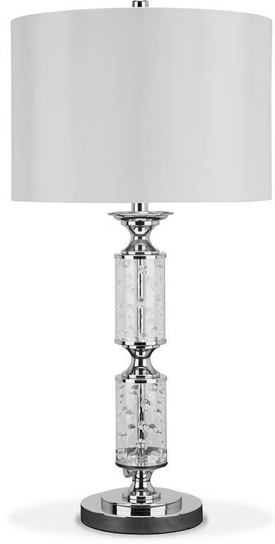 Signature Design by Ashley® Laramae Chrome Metal Table Lamp-0